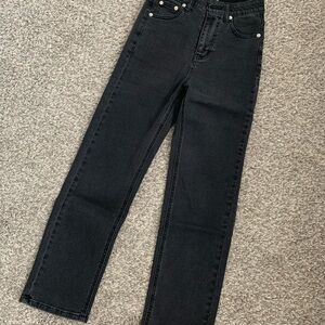 ZNE Premium Vintage Classic Black Women's Jeans